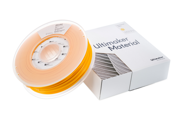 PLA yellow 2.85mm, 0.75kg – UltiMaker