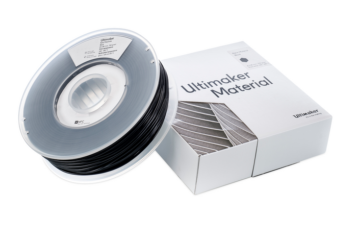 Nylon black (juodas) 2,85 mm, 0,75 kg – UltiMaker