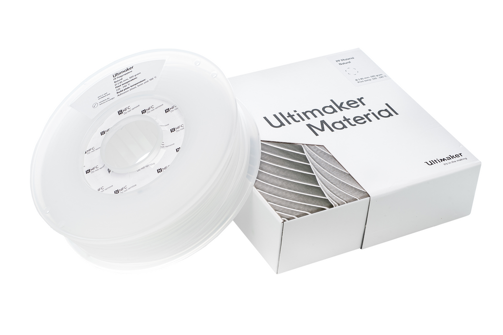 PP (polypropylene) transparent (skaidrus) 2,85 mm, 0,75 kg – UltiMaker