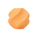 PLA Pure Apricot (šviesiai persikinė) 1,75 mm, 1 kg – Bambu Lab