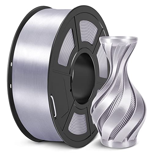 PLA silk silver (sidabrinis) 1.75 mm, 1 kg – FilaLab