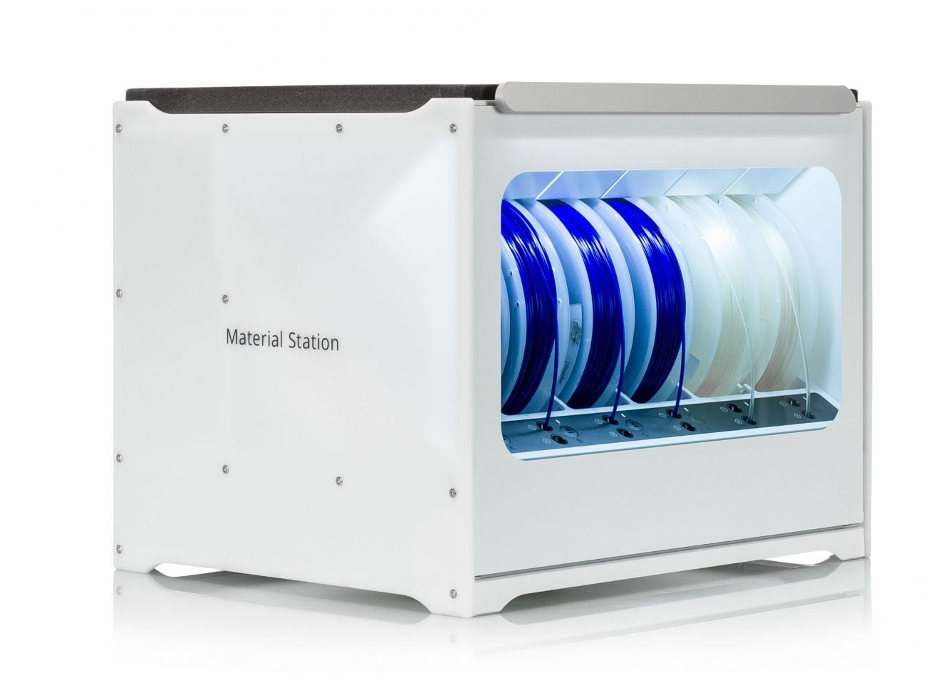 Ultimaker S5 ričių valdymo skyrius