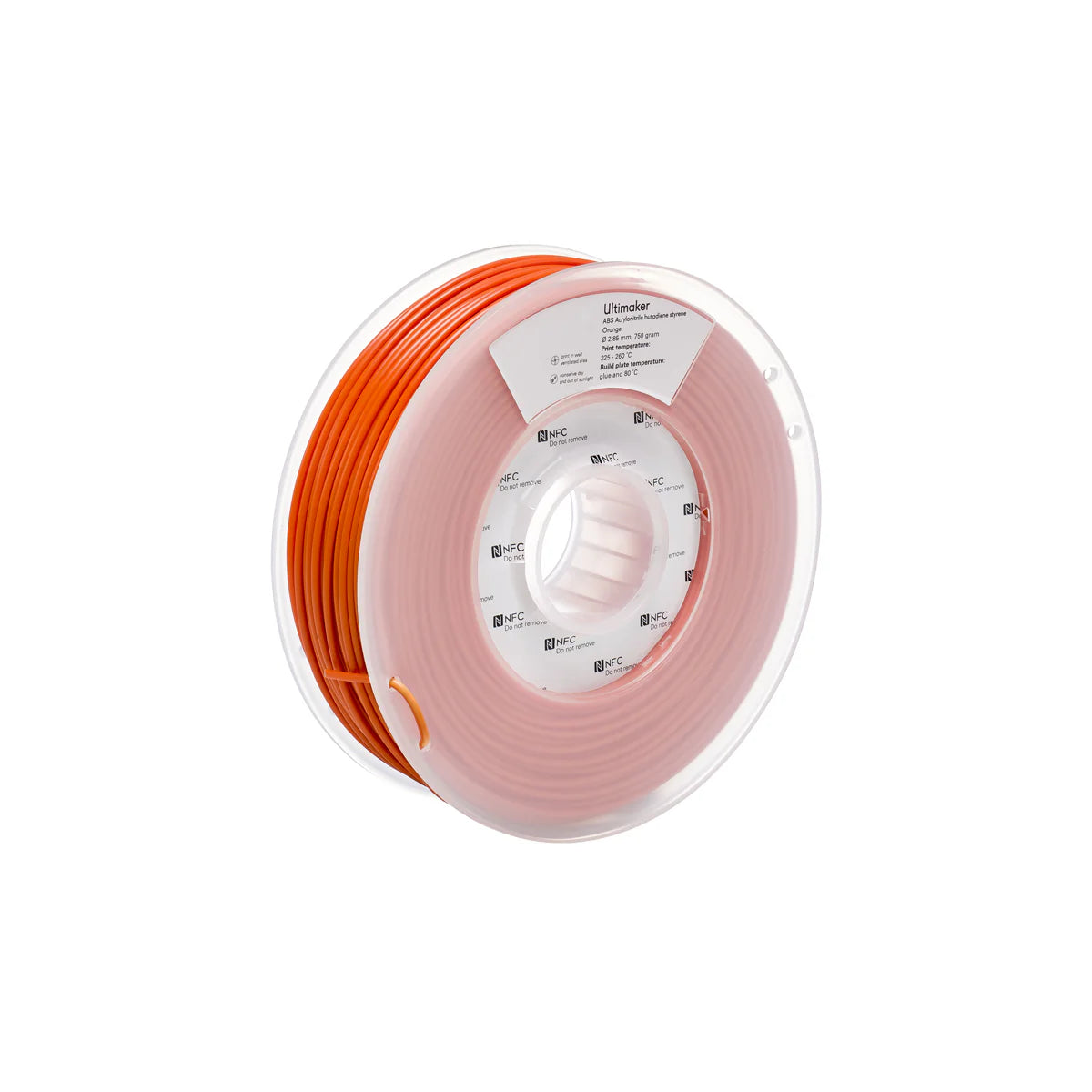 ABS Orange (oranžinė) 2,85 mm, 0,75 kg – UltiMaker