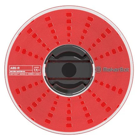 ABS-R Red (raudona) 1,75 mm, 0,65 kg – MakerBot