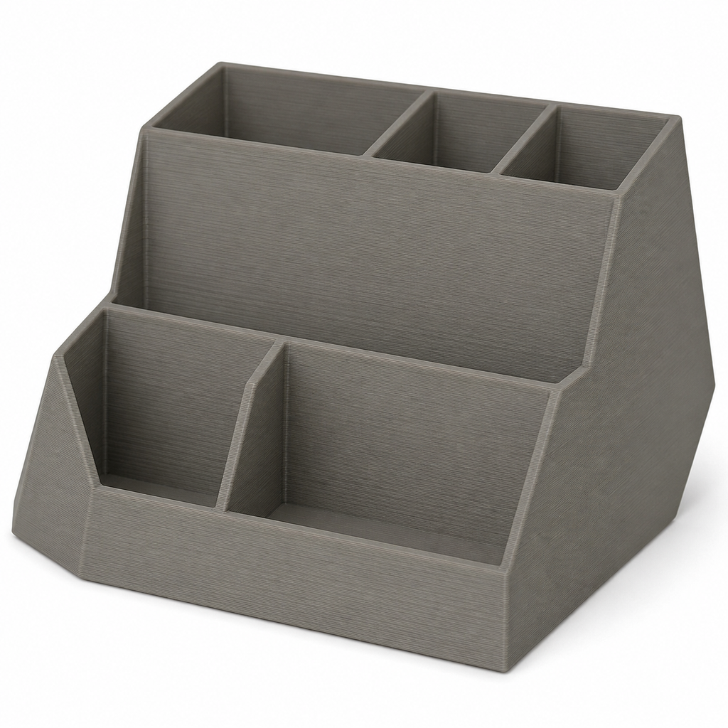 PLA Matte Gray (matinė pilka) 1,75 mm, 1 kg – Prof. Lab