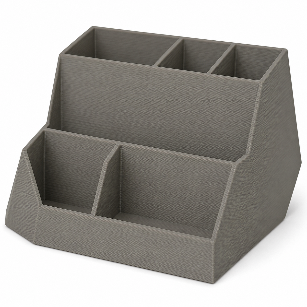 PLA Matte Gray (matinė pilka) 1,75 mm, 1 kg – Prof. Lab