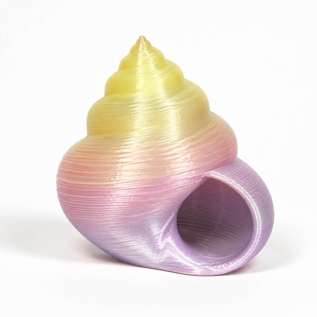 PLA silk rainbow light color (šviesi vaivorykštinė) 1,75 mm, 1 kg – Prof. Lab