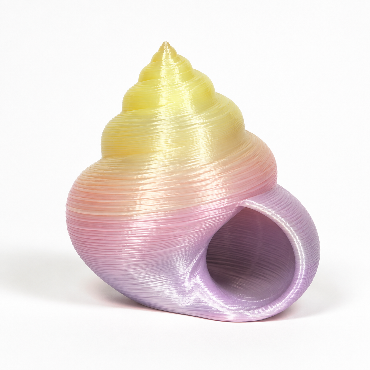 PLA silk rainbow light color (šviesi vaivorykštinė) 1,75 mm, 1 kg – Prof. Lab