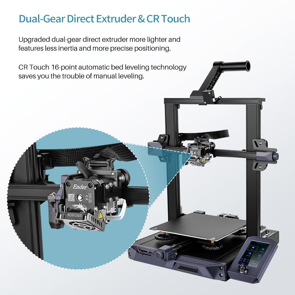 3D spausdintuvas - Creality Ender-3 S1 (Naudotas)