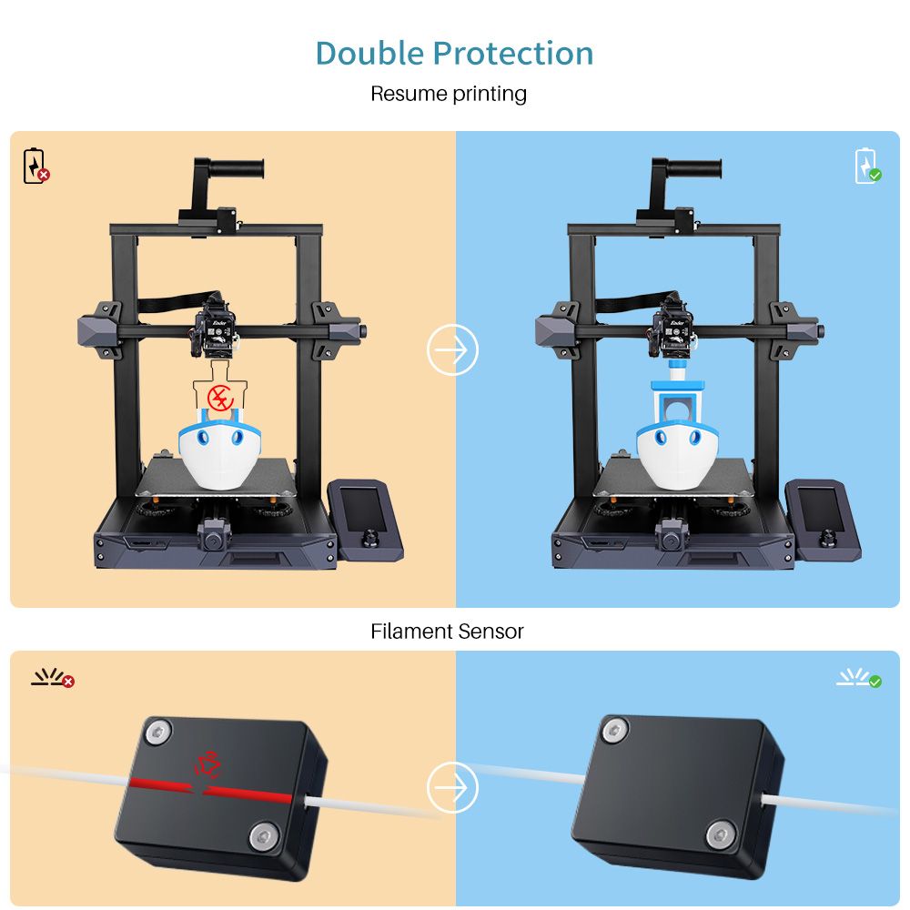 3D spausdintuvas - Creality Ender-3 S1 (Naudotas)