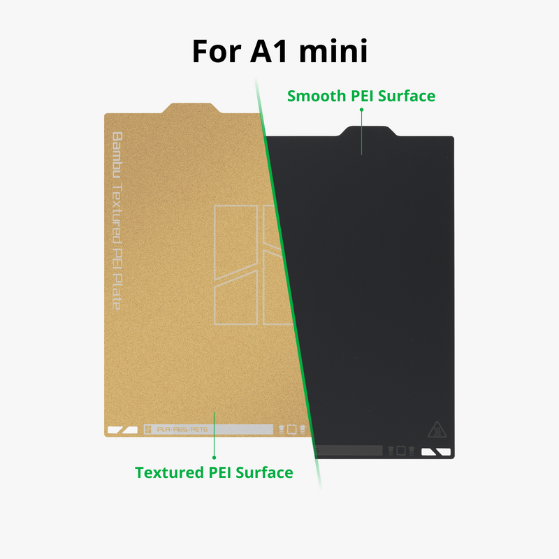 Bambu Dual-Texture PEI Plate - For Bambu Lab A1 mini