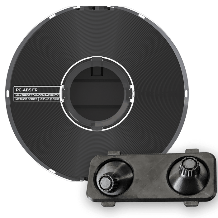 Method PC-ABS FR Black (juoda) 1,75 mm, 0,71 kg – MakerBot