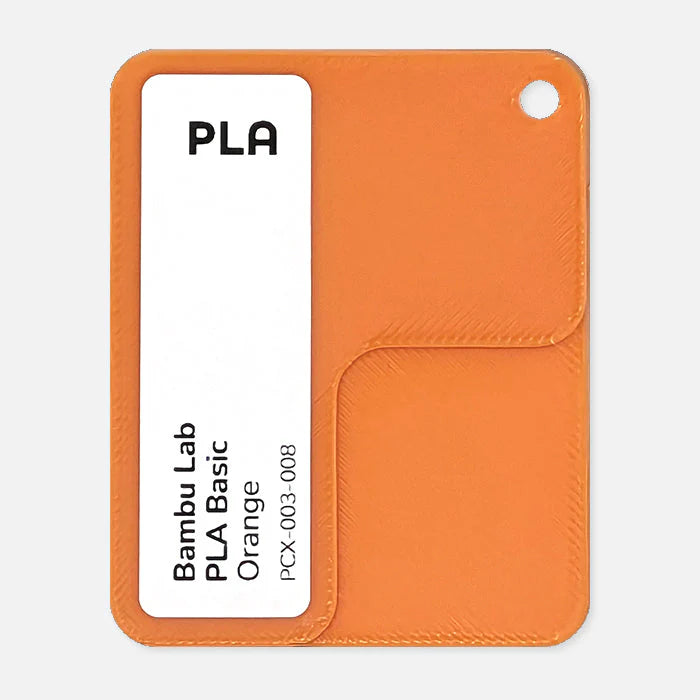 PLA Basic Orange (oranžinis) 1,75 mm, 1 kg – Bambu Lab