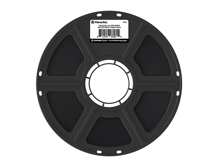 Sketch PLA Black (juoda) 1,75 mm, 1 kg – MakerBot