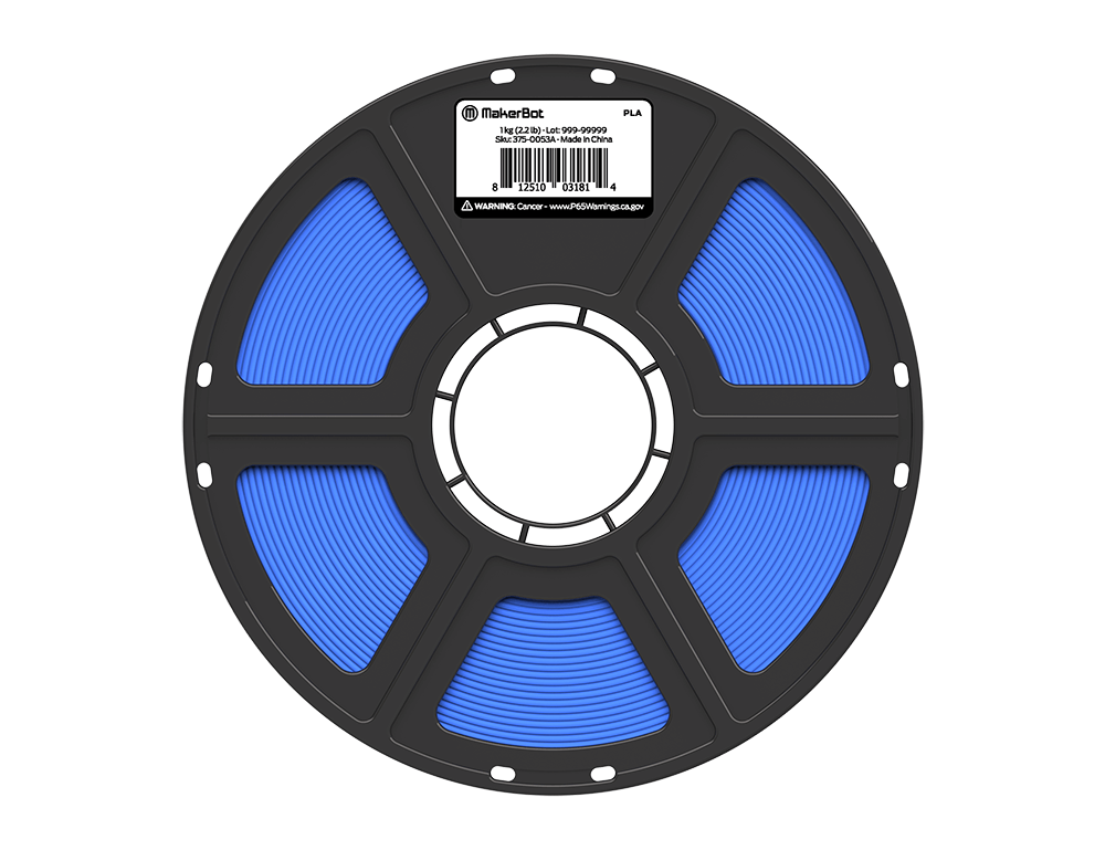 Sketch PLA Blue (mėlyna) 1,75 mm, 1 kg – MakerBot