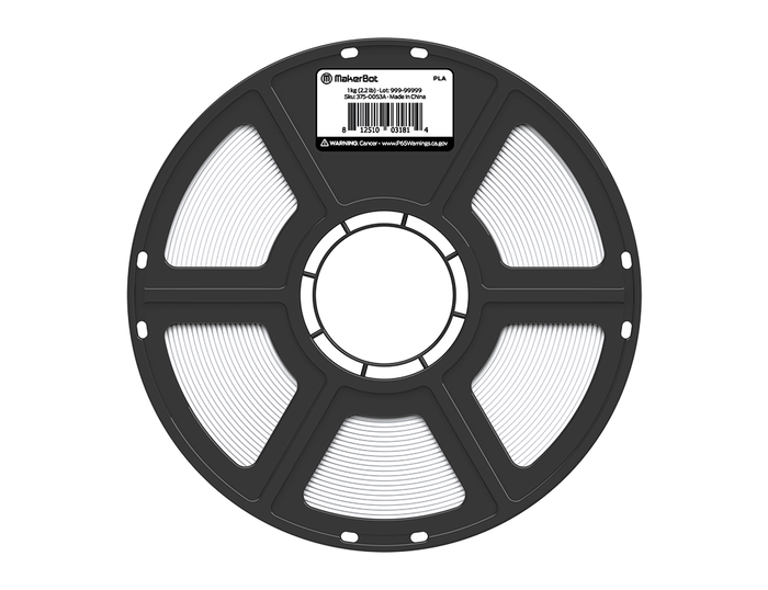 Sketch PLA White (balta) 1,75 mm, 1 kg – MakerBot