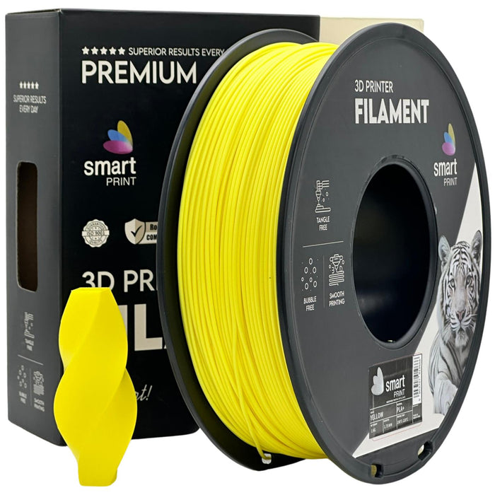 PLA+ Yellow 1.75 mm, 1 kg – Smart Print