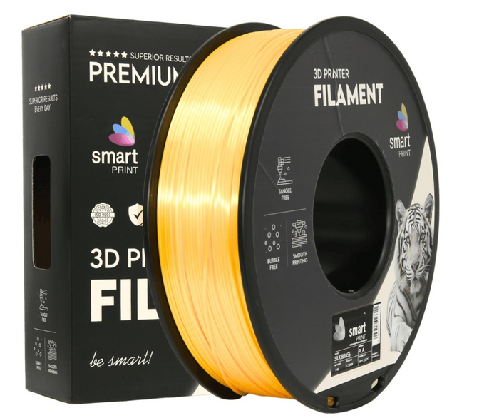 PLA Silk Brass 1.75 mm, 1 kg – Smart Print