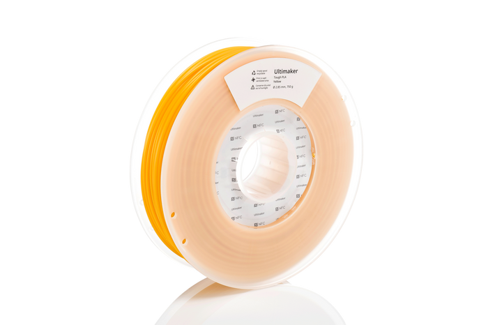 Tough PLA Yellow (geltona) 2,85 mm, 0,75 kg – UltiMaker