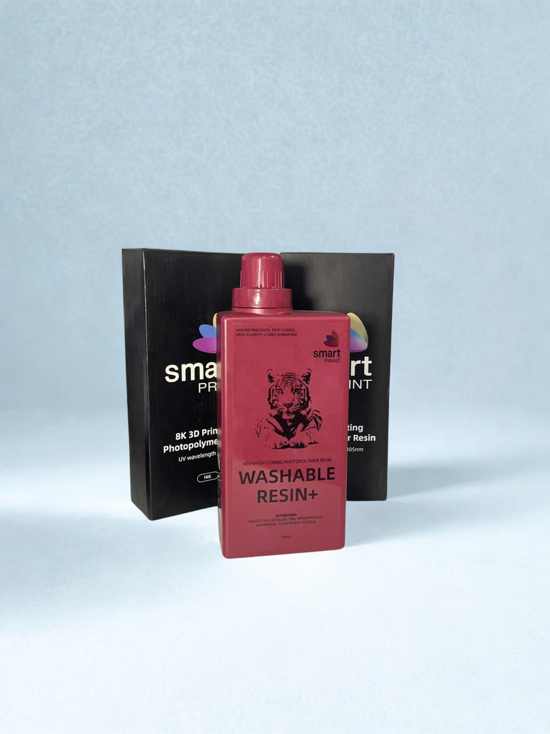 Water washable resin black (juodas), 1 kg - Smart Print