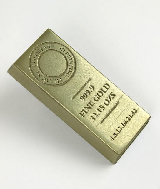 PLA BrassFill (auksinė / žalvario spalva) 2,85 mm, 1 kg – ColorFabb