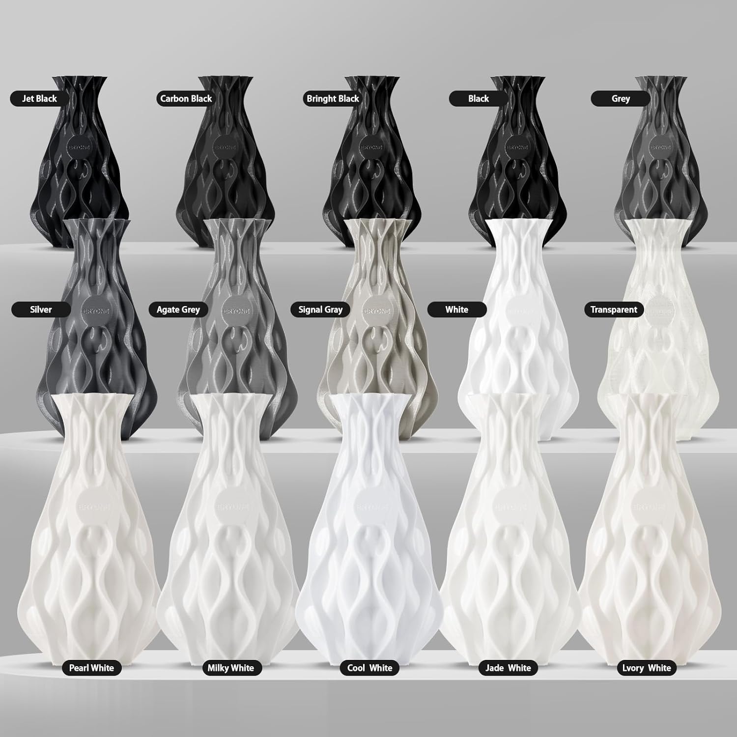PLA Basic Jade White (šviesiai žalsva / balta) 1,75 mm, 1 kg – Bambu Lab