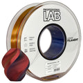 PLA silk tri color red yellow blue (raudona, geltona, mėlyna)  1,75 mm, 1 kg – Prof. Lab