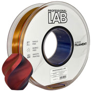 PLA silk tri color red yellow blue (red, yellow, blue) 1.75 mm, 1 kg – Prof. Lab