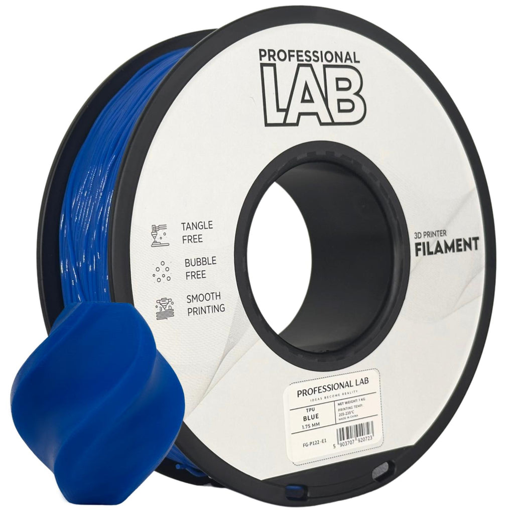 TPU Blue (mėlynas) 1,75 mm, 1 kg – Prof. Lab