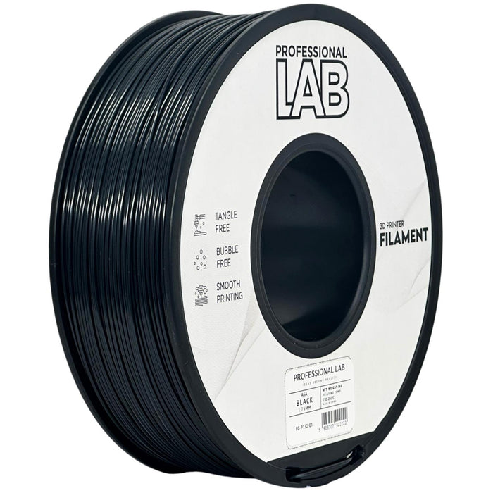 ASA Black (juodas) 1,75 mm, 1 kg – Prof. Lab