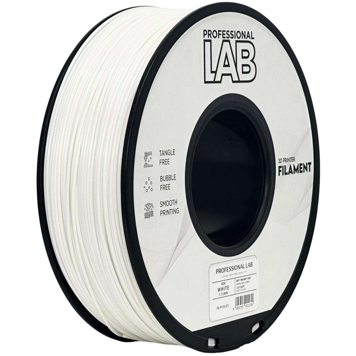 ASA White (baltas) 1,75 mm, 1 kg – Prof. Lab