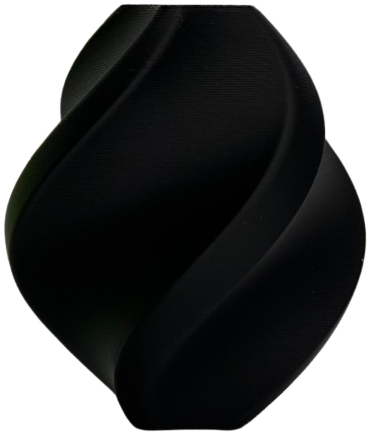 PLA+ black (juodas) 1,75 mm, 1 kg –  Prof. Lab