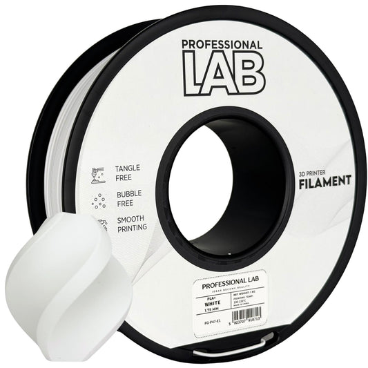 PLA+ baltas | Prof. Lab