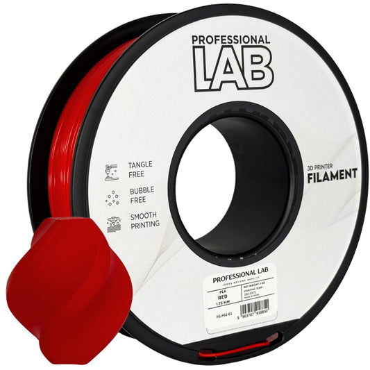 PLA raudonas | Prof. Lab