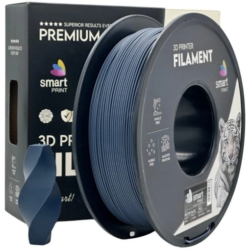 PLA Mat Blue 1,75 mm, 1 kg – Smart Print