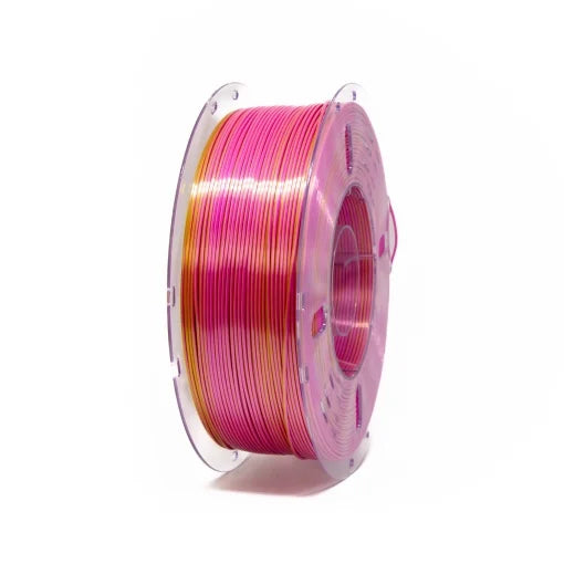 Silk PLA Dual Color Pink Gold (rožinė ir auksinė) 1,75 mm, 1 kg – Smart Print