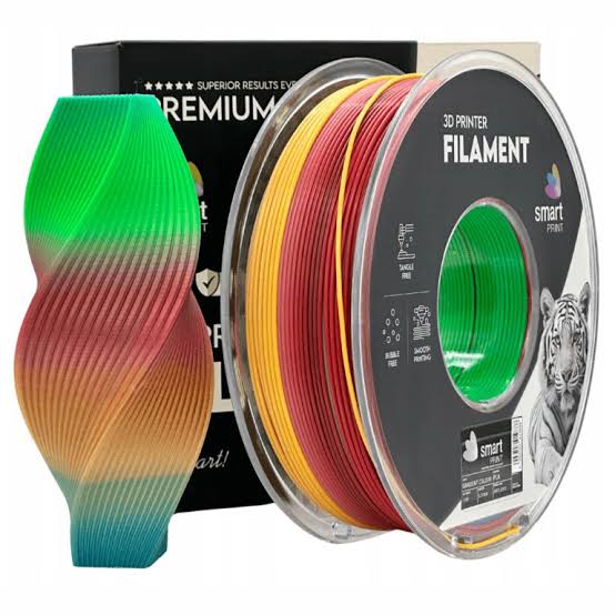 PLA Gradient Colour (pereinamų spalvų) 1,75 mm, 1 kg – Smart Print