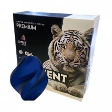 Silk PLA Tri Color Storms Whisper (pilka, mėlyna, balta) 1,75 mm, 1 kg – Smart Print