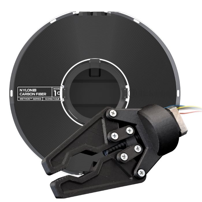 Method Nylon 12 CF Black (juoda) 1,75 mm, 0,5 kg – MakerBot