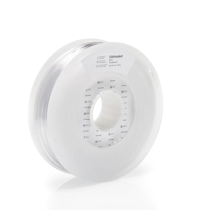 PETG Transparent (skaidri) 2,85 mm, 0,75 kg – UltiMaker