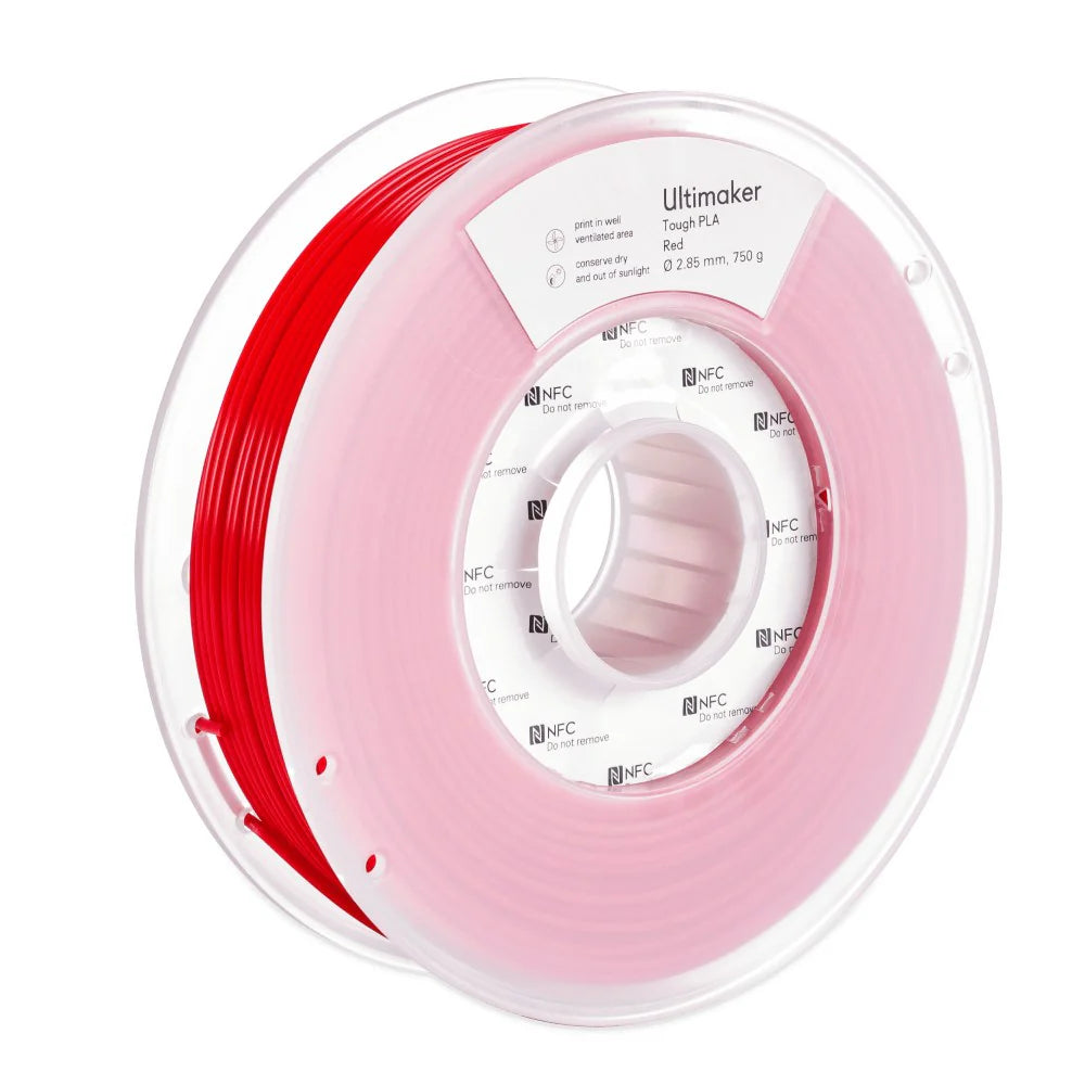 Tough PLA Red 2.85mm, 0.75kg – UltiMaker