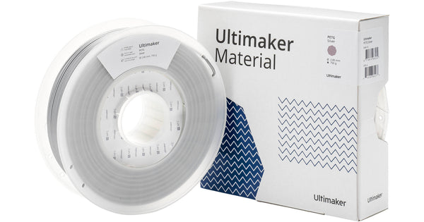 PETG Silver (pilkas) 2.85 mm, 0.750 g – UltiMaker